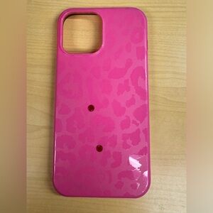 Loopy case iPhone 12 Pro Max pink leopard